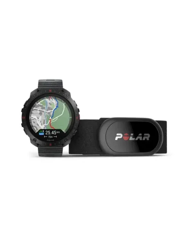 Polar Grit X2 Pro 3,53 cm (1.39") AMOLED Digitale 454 x 454 Pixel Touch screen Nero GPS (satellitare)