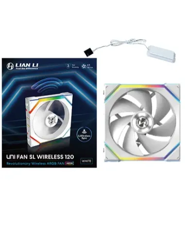 Lian Li UNI FAN SL Wireless 120 Case per computer Ventilatore 12 cm Bianco 1 pz