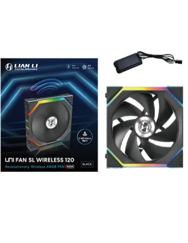Lian Li UNI FAN SL Wireless 120 Case per computer Ventilatore 12 cm Nero 1 pz