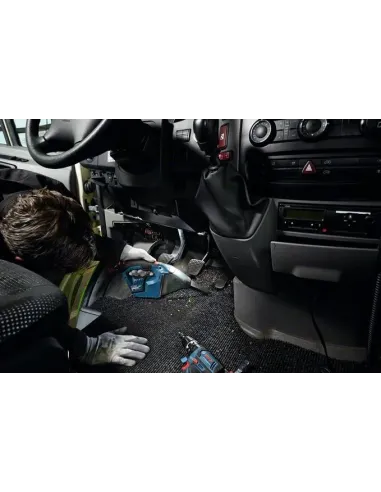 Bosch GAS 10,8 V-LI aspirapolvere senza filo Blu Senza sacchetto