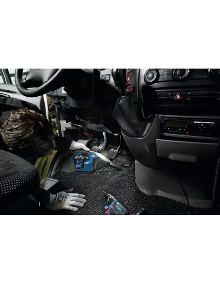 Bosch GAS 10,8 V-LI aspirapolvere senza filo Blu Senza sacchetto