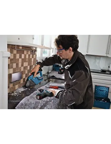 Bosch GAS 10,8 V-LI aspirapolvere senza filo Blu Senza sacchetto