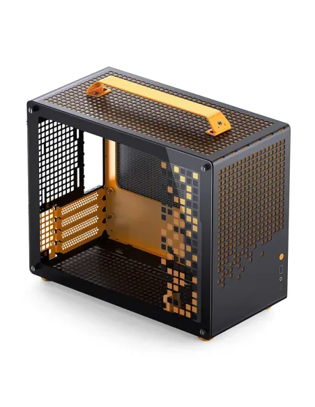 Jonsbo Z20 Orange Black Mini Tower Nero, Arancione