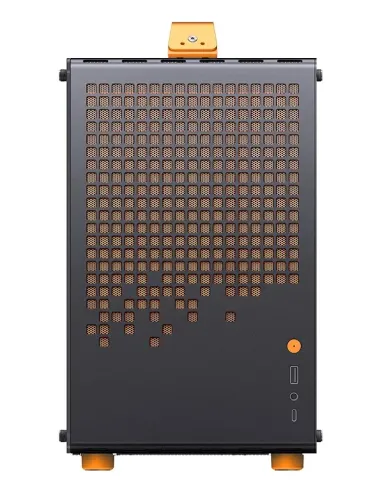 Jonsbo Z20 Orange Black Mini Tower Nero, Arancione