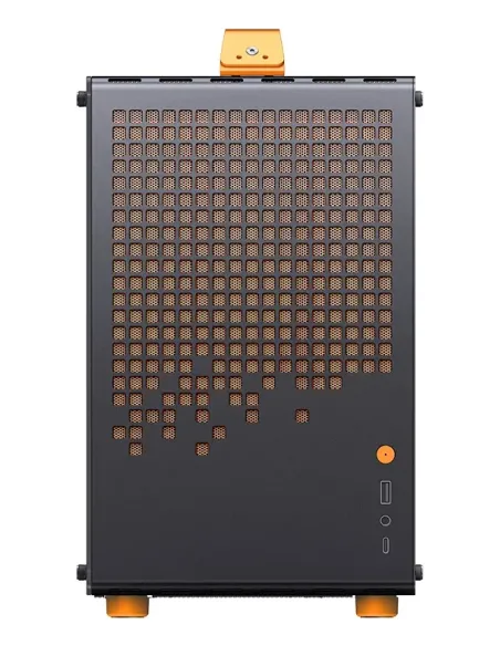 Jonsbo Z20 Orange Black Mini Tower Nero, Arancione