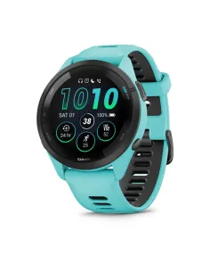 Garmin Forerunner 265 3,3 cm (1.3") AMOLED 46 mm Digitale 416 x 416 Pixel Touch screen Nero, Blu Wi-Fi GPS (satellitare)