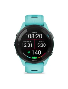 Garmin Forerunner 265 3,3 cm (1.3") AMOLED 46 mm Digitale 416 x 416 Pixel Touch screen Nero, Blu Wi-Fi GPS (satellitare) 2