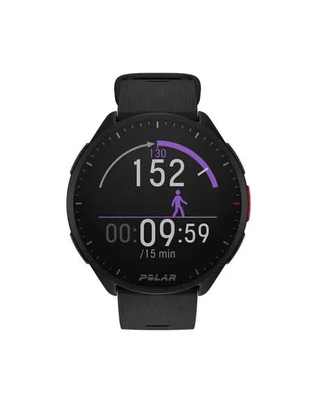 Polar Pacer 3,05 cm (1.2") MIP 45 mm Digitale 240 x 240 Pixel Nero GPS (satellitare)