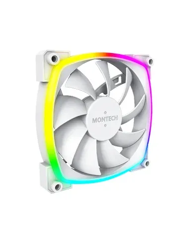 Montech AX120 PWM Case per computer Ventilatore 12 cm Bianco 3 pz