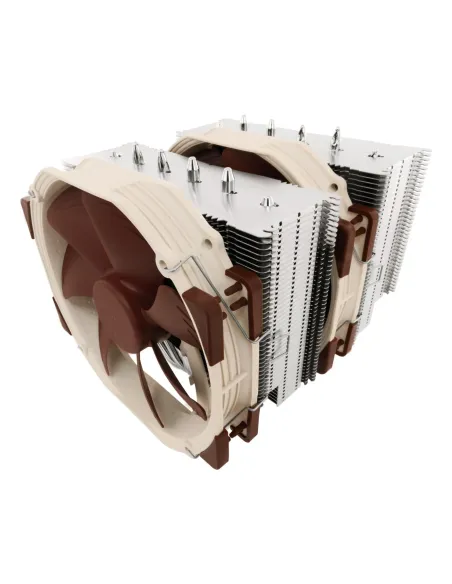 Noctua NH-D15 sistema di raffreddamento per computer Processore Refrigeratore 14 cm Beige, Marrone, Acciaio