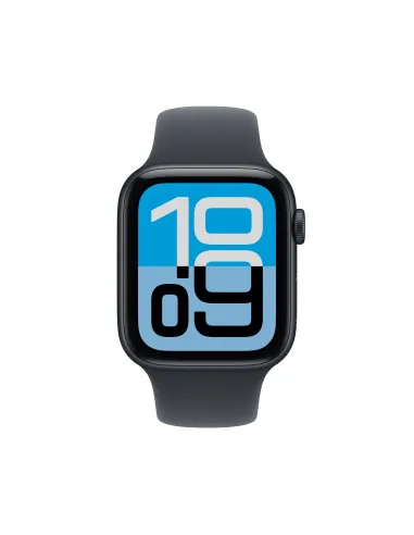 Apple Watch SE (3nd generation) SE 3 GPS 44mm Cassa Alluminio Mezzanotte con Sport Band Mezzanotte - M L