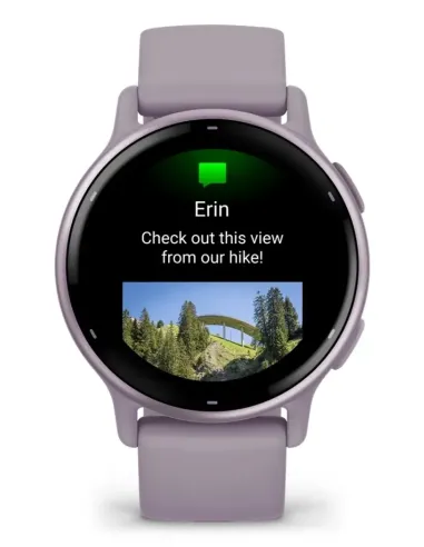 Garmin Vivoactive 5 3,05 cm (1.2") AMOLED Digitale 390 x 390 Pixel Touch screen Viola Wi-Fi GPS (satellitare)