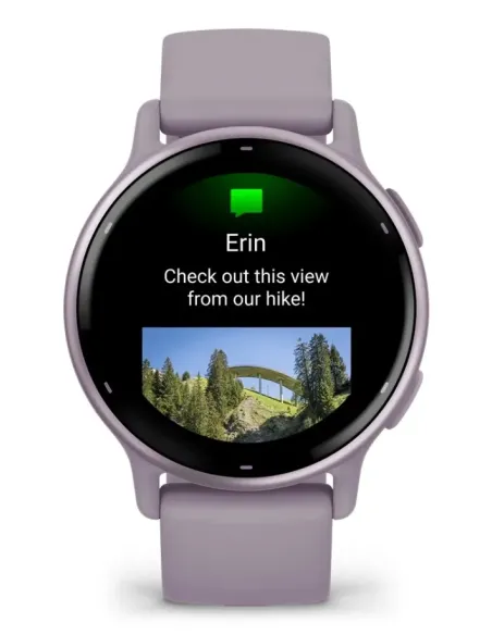 Garmin Vivoactive 5 3,05 cm (1.2") AMOLED Digitale 390 x 390 Pixel Touch screen Viola Wi-Fi GPS (satellitare)