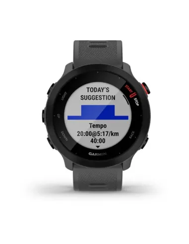 Garmin Forerunner 55 MIP 42 mm Digitale 208 x 208 Pixel Touch screen Grigio GPS (satellitare)