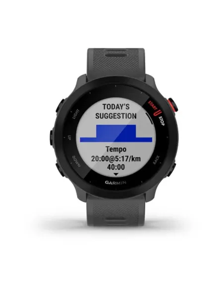 Garmin Forerunner 55 MIP 42 mm Digitale 208 x 208 Pixel Touch screen Grigio GPS (satellitare)