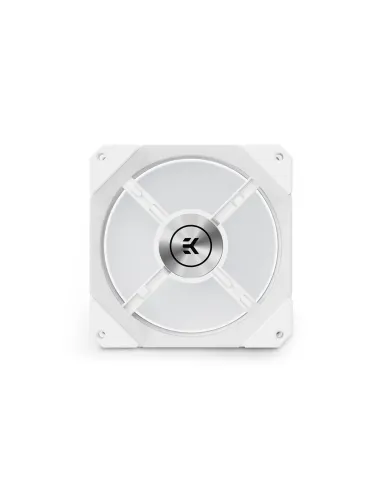 EK 3831109854204 sistema di raffreddamento per computer Case per computer Ventilatore 12 cm Bianco