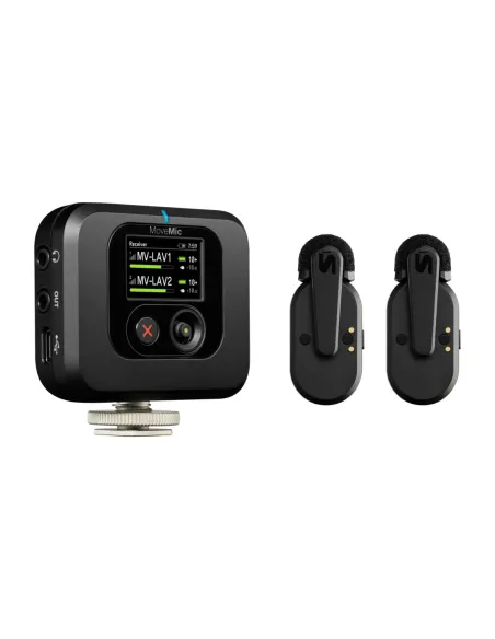 Shure MV-TWO-KIT-Z6 ricevitore per microfono senza fili Supporto per fotocamera