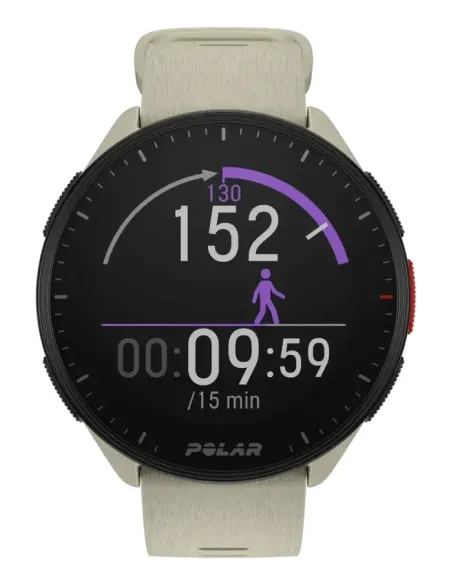 Polar Pacer 3,05 cm (1.2") MIP 45 mm Digitale 240 x 240 Pixel Bianco GPS (satellitare)