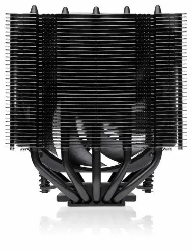 Noctua NH-D12L Processore Raffreddatore d'aria 12 cm Alluminio, Nero 1 pz