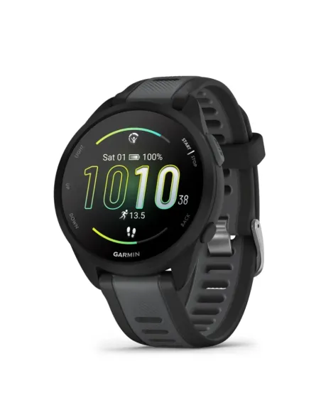 Garmin Forerunner 165 3,05 cm (1.2") AMOLED 43 mm Digitale 390 x 390 Pixel Touch screen Nero GPS (satellitare)