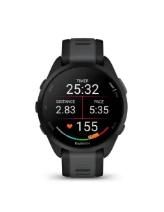 Garmin Forerunner 165 3,05 cm (1.2") AMOLED 43 mm Digitale 390 x 390 Pixel Touch screen Nero GPS (satellitare) 2