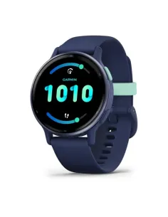 Garmin Vivoactive 5 3,05 cm (1.2") AMOLED 42 mm Digitale 390 x 390 Pixel Touch screen Blu Wi-Fi GPS (satellitare)
