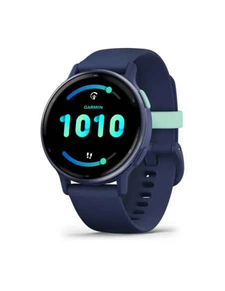 Garmin Vivoactive 5 3,05 cm (1.2") AMOLED 42 mm Digitale 390 x 390 Pixel Touch screen Blu Wi-Fi GPS (satellitare)