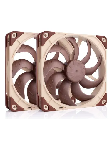 Noctua NF-A14X25 G2 PWM SX2-PP sistema di raffreddamento per computer Case per computer Ventilatore 14 cm Beige 2 pz
