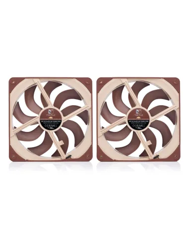 Noctua NF-A14X25 G2 PWM SX2-PP sistema di raffreddamento per computer Case per computer Ventilatore 14 cm Beige 2 pz