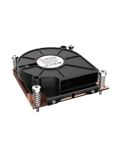 Akasa AK-CC7406BP01 sistema di raffreddamento per computer Processore Raffreddatore d'aria 7,5 cm Nero, Blu 1 pz 2