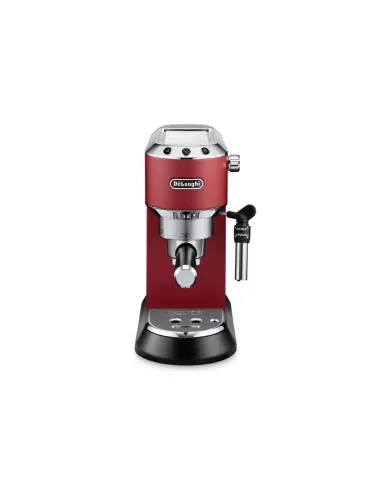 De’Longhi Dedica Style Dedica EC685.R Macchina da Caffè Manuale Espresso e Cappuccino, Compatibile con Polvere o Cialde E.S.E.,