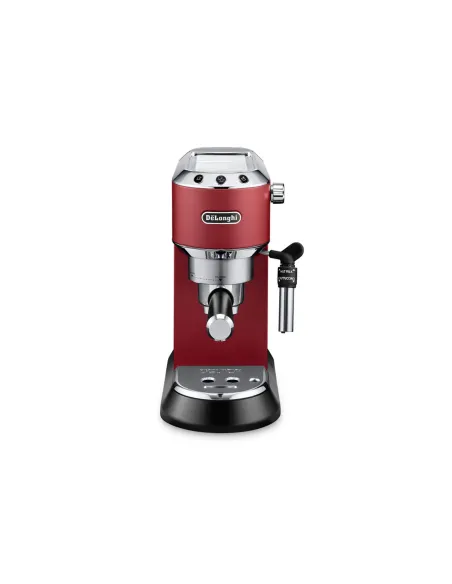 De’Longhi Dedica Style Dedica EC685.R Macchina da Caffè Manuale Espresso e Cappuccino, Compatibile con Polvere o Cialde E.S.E.,