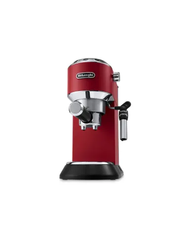 De’Longhi Dedica Style Dedica EC685.R Macchina da Caffè Manuale Espresso e Cappuccino, Compatibile con Polvere o Cialde E.S.E.,