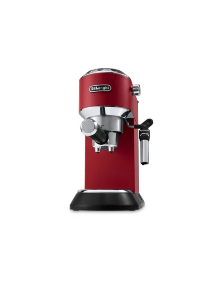 De’Longhi Dedica Style Dedica EC685.R Macchina da Caffè Manuale Espresso e Cappuccino, Compatibile con Polvere o Cialde E.S.E.,