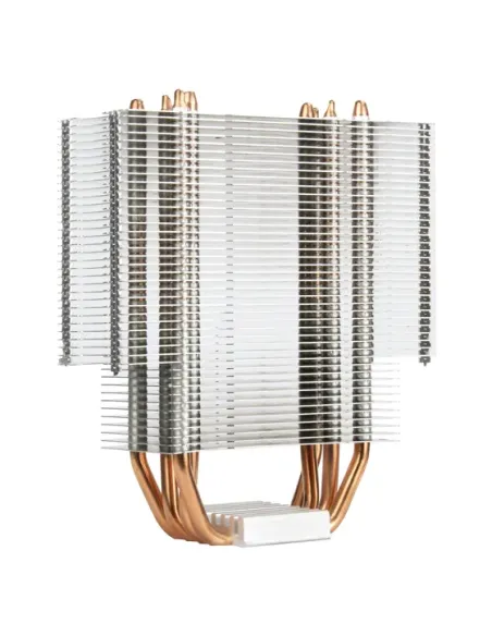 Silverstone AR12 RGB Processore Refrigeratore 12 cm Nero, Acciaio inox, Bianco