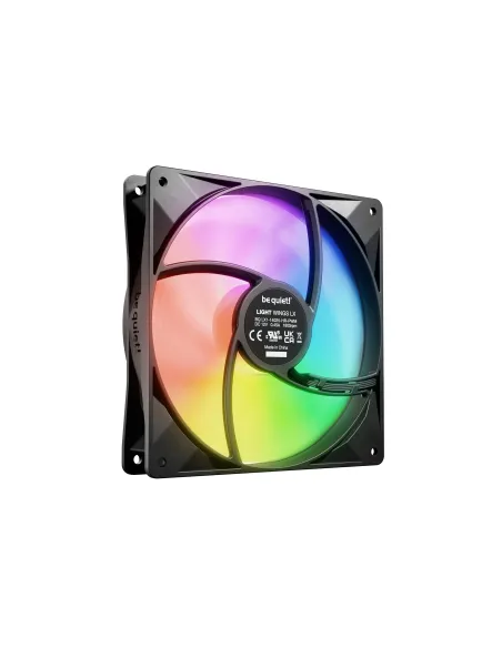 be quiet! LIGHT WINGS LX 140mm PWM High Speed 3-Pack Black Case per computer Ventilatore 14 cm Nero 3 pz