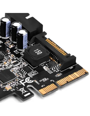 Silverstone ECU05 scheda di interfaccia e adattatore Interno USB 3.2 Gen 1 (3.1 Gen 1)