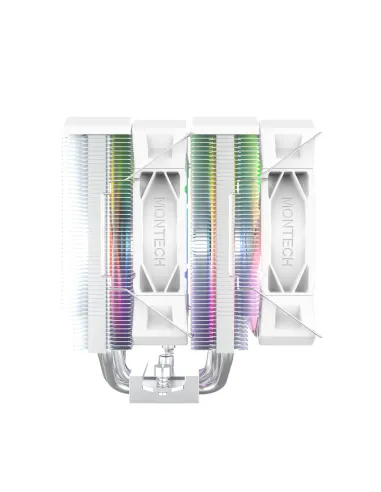 Montech NX600 ARGB Processore Raffreddatore d'aria 12 cm Bianco 1 pz