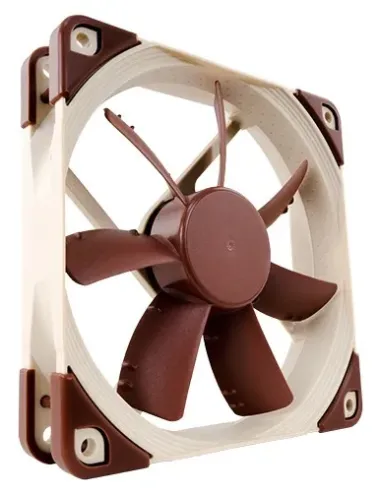 Noctua NF-S12A PWM sistema di raffreddamento per computer Case per computer Ventilatore 12 cm Beige, Marrone