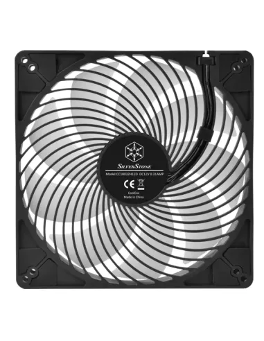 Silverstone Air Penetrator 184i Case per computer Raffreddatore d'aria 180 200 mm Nero 1 pz