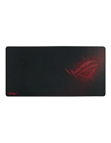 ASUS ROG Sheath Tappetino per mouse per gioco da computer Nero, Rosso