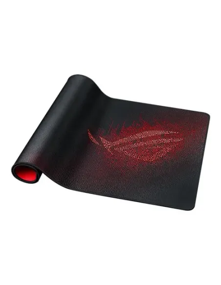 ASUS ROG Sheath Tappetino per mouse per gioco da computer Nero, Rosso