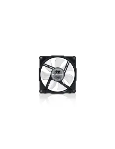 In Win AURORA Case per computer Ventilatore 12 cm Nero, Bianco 1 pz