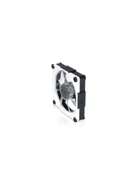 In Win AURORA Case per computer Ventilatore 12 cm Nero, Bianco 1 pz