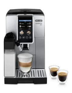 De’Longhi Dinamica Plus ECAM380.85.SB, Macchina Automatica per Caffè in Chicchi, Cappuccino al tocco di un tasto con la Caraffa