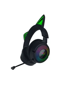 Razer Kraken Kitty V3 Pro Auricolare Con cavo e senza cavo A Padiglione Gaming USB tipo A Bluetooth Nero
