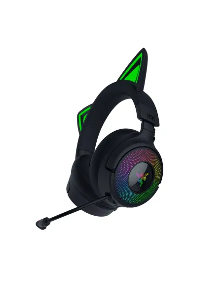 Razer Kraken Kitty V3 Pro Auricolare Con cavo e senza cavo A Padiglione Gaming USB tipo A Bluetooth Nero