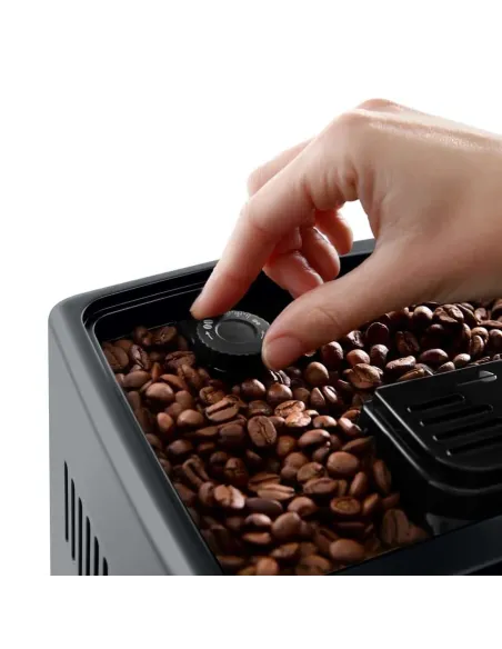 De’Longhi Dinamica Plus ECAM380.85.SB, Macchina Automatica per Caffè in Chicchi, Cappuccino al tocco di un tasto con la Caraffa