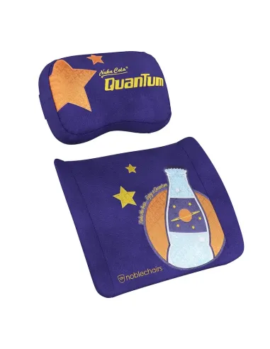noblechairs Fallout Nuka-Cola Quantum Cuscino per il collo cuscino lombare Viola 2 pz