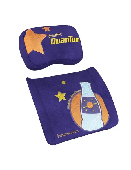 noblechairs Fallout Nuka-Cola Quantum Cuscino per il collo cuscino lombare Viola 2 pz